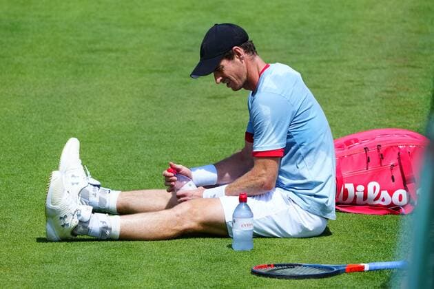 Mandatory Credit: Photo by Javier Garcia Shutterstock (12994278dg) Andy Murray Wimbledon Tennis Championship Practice and Previews, The All England Lawn Tennis and Croquet Club, London, UK - 21 Jun 2022 Wimbledon Tennis Championship Practice and Previews, The All England Lawn Tennis and Croquet Club, London, UK - 21 Jun 2022  Copyright: xJavierxGarcia Shutterstockx 12994278dg