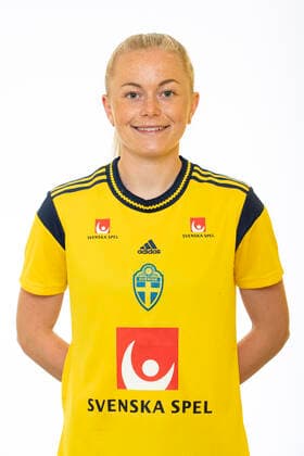 220621 Zara Jönsson poserar för ett porträtt under en fotografering med det svenska U23-damlandslaget i fotboll den 21 juni 2022 i Helsingborg. Copyright: MATHILDAxAHLBERG BB220621BB142