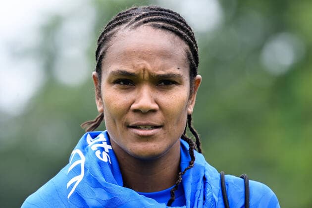 Wendie Renard ( 3 - France ) - FOOTBALL : Entrainement de l Equipe de France feminine - Clairefontaine - 21 06 2022 FedericoPestellini Panoramic 
