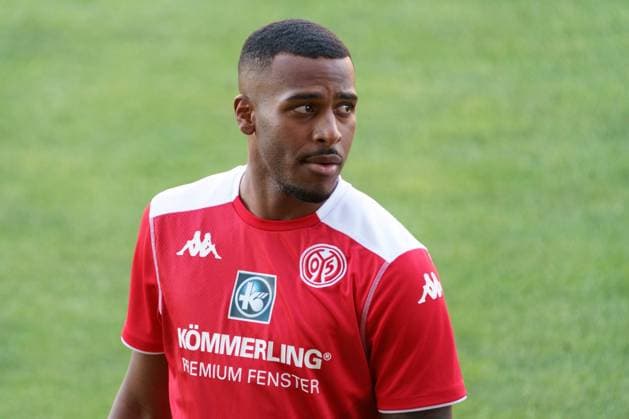 MARLON MUSTAPHA TRAININGSAUFTAKT 1.FSV MAINZ 05 BRUCHWEGSTADION MAINZ *** MARLON MUSTAPHA TRAINING START 1 FSV MAINZ 05 BRUCHWEGSTADION MAINZ 