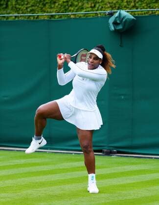 Mandatory Credit: Photo by Javier Garcia Shutterstock (12999923g) Serena Williams practices Wimbledon Saturday Practice, Wimbledon, London, UK - 25 Jun 2022 Wimbledon Saturday Practice, Wimbledon, London, UK - 25 Jun 2022  Copyright: xJavierxGarcia Shutterstockx 12999923g