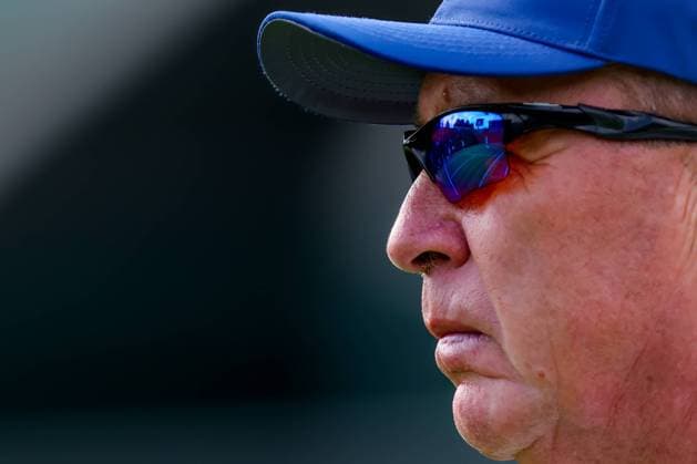 25th June 2022, All England Lawn Tennis and Croquet Club, London, England; Wimbledon Tennis tournament; Tennis coach Ivan Lendl observes Andy Murray during his practice session  ActionPlus12402404 ShaunxBrooks