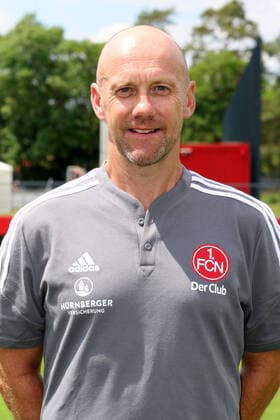 23.06.2022 - 1. FC Nürnberg FCN Club - Saison 2022 2023 - Fototermin Porträttermin Pressetermin Präsentation - Einzelbild Einzelfoto Portrait Porträt Kopfbild - DaMa - Einzelfoto Einzelbild Portrait Porträt Kopfbild - Frank Steinmetz (Co-Trainer 1. FC Nürnberg FCN )