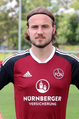 23.06.2022 - 1. FC Nürnberg FCN Club - Saison 2022 2023 - Fototermin Porträttermin Pressetermin Präsentation - Einzelbild Einzelfoto Portrait Porträt Kopfbild - DaMa - Einzelfoto Einzelbild Portrait Porträt Kopfbild - Felix Lohkemper (7, 1. FC Nürnberg FCN )