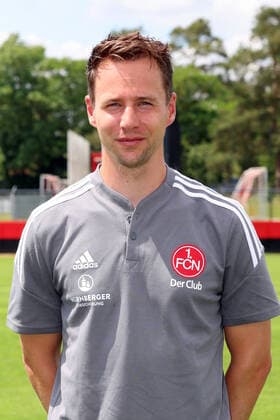 23.06.2022 - 1. FC Nürnberg FCN Club - Saison 2022 2023 - Fototermin Porträttermin Pressetermin Präsentation - Einzelbild Einzelfoto Portrait Porträt Kopfbild - DaMa - Einzelfoto Einzelbild Portrait Porträt Kopfbild - Dennis Neudahm (Torwarttrainer 1. FC Nürnberg FCN )