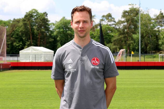 23.06.2022 - 1. FC Nürnberg FCN Club - Saison 2022 2023 - Fototermin Porträttermin Pressetermin Präsentation - Einzelbild Einzelfoto Portrait Porträt Kopfbild - DaMa - Einzelfoto Einzelbild Portrait Porträt Kopfbild - Dennis Neudahm (Torwarttrainer 1. FC Nürnberg FCN )
