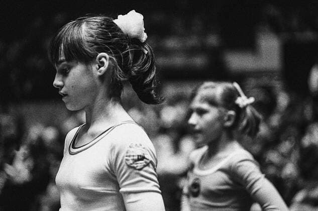 GYMNATICS Nadia Comanici Nadia Comanici (ROM) cometing at the 1976 American Cup New York Madison square Garden NY United States Copyright: xPaulxJxSutton Duomo PCNx GY7601_327061