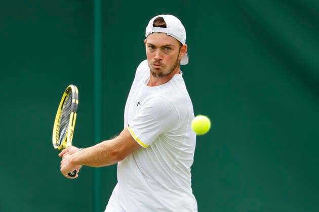 Maximilian Marterer(GER) Tennis - Wimbledon 2022 - Grand Slam ITF ATP, Tennis Herren WTA, Tennis Damen - AELTC - London - - Great Britain - 27 June 2022. Copyright: xJuergenxHasenkopfx