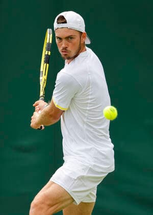 Maximilian Marterer(GER) Tennis - Wimbledon 2022 - Grand Slam ITF ATP, Tennis Herren WTA, Tennis Damen - AELTC - London - - Great Britain - 27 June 2022. Copyright: xJuergenxHasenkopfx