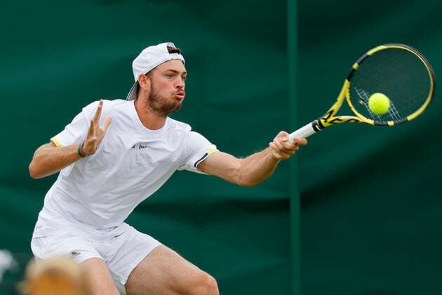 Maximilian Marterer(GER) Tennis - Wimbledon 2022 - Grand Slam ITF ATP, Tennis Herren WTA, Tennis Damen - AELTC - London - - Great Britain - 27 June 2022. Copyright: xJuergenxHasenkopfx