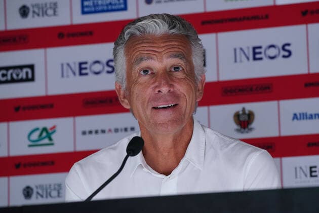 Jean Pierre Rivere (president de l OGC Nice) FOOTBALL : Lucien Favre nouvel entraineur de l™OGC Nice - ConfÃ rence de presse - Nice - 27 06 2022 NorbertScanella Panoramic 