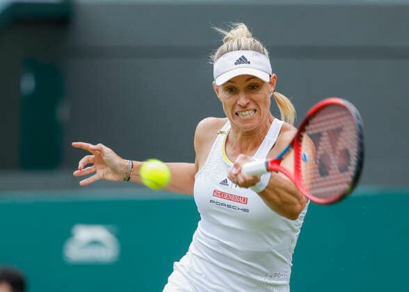 Angelique Kerber Tennis - Wimbledon 2022 - Grand Slam ITF ATP, Tennis Herren WTA, Tennis Damen - AELTC - London - - Great Britain - 27 June 2022. Copyright: xJuergenxHasenkopfx