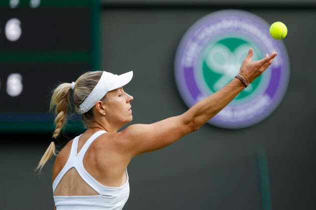 Angelique Kerber Tennis - Wimbledon 2022 - Grand Slam ITF ATP, Tennis Herren WTA, Tennis Damen - AELTC - London - - Great Britain - 27 June 2022. Copyright: xJuergenxHasenkopfx