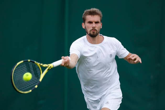 Oscar Otte (GER) Tennis - Wimbledon 2022 - Grand Slam ITF ATP, Tennis Herren WTA, Tennis Damen - AELTC - London - - Great Britain - 27 June 2022. Copyright: xJuergenxHasenkopfx