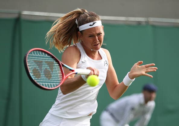 TENNIS - Wimbledon 2022 LONDON,ENGLAND,27.JUN.22 - TENNIS - WTA, Tennis Damen Tour, Wimbledon, Grand Slam. Image shows Marie Bouzkova (CZE).  GEPAxpictures xAlanxGrieves