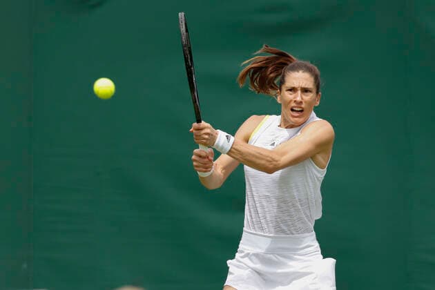 Andrea Petkovic Tennis - Wimbledon 2022 - Grand Slam ITF ATP, Tennis Herren WTA, Tennis Damen - AELTC - London - - Great Britain - 28 June 2022. Copyright: xJuergenxHasenkopfx