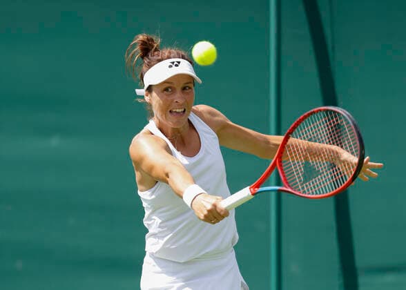 Tatjana Maria Tennis - Wimbledon 2022 - Grand Slam ITF ATP, Tennis Herren WTA, Tennis Damen - AELTC - London - - Great Britain - 28 June 2022. Copyright: xJuergenxHasenkopfx