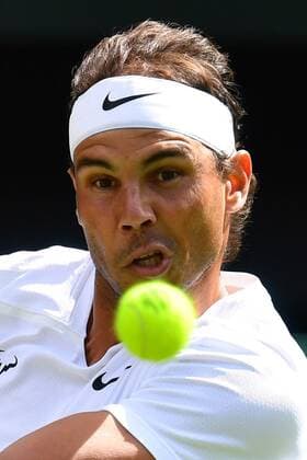 Mandatory Credit: Photo by James Veysey Shutterstock (13002287bk) Rafael Nadal during his first round match Wimbledon Tennis Championships, Day 2, The All England Lawn Tennis and Croquet Club, London, UK - 28 Jun 2022 Wimbledon Tennis Championships, Day 2, The All England Lawn Tennis and Croquet Club, London, UK - 28 Jun 2022  Copyright: xJamesxVeysey Shutterstockx 13002287bk
