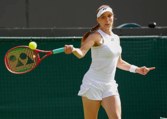 Tamara Korpatsch Tennis - Wimbledon 2022 - Grand Slam ITF ATP, Tennis Herren WTA, Tennis Damen - AELTC - London - - Great Britain - 28 June 2022. Copyright: xJuergenxHasenkopfx