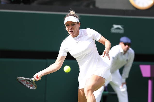 TENNIS - Wimbledon 2022 LONDON,ENGLAND,28.JUN.22 - TENNIS - WTA, Tennis Damen Tour, Wimbledon, Grand Slam. Image shows Simona Halep (ROU).  GEPAxpictures xAlanxGrieves