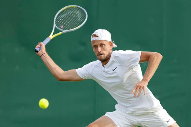 Nicola Kuhn Tennis - Wimbledon 2022 - Grand Slam ITF ATP, Tennis Herren WTA, Tennis Damen - AELTC - London - - Great Britain - 28 June 2022. Copyright: xJuergenxHasenkopfx