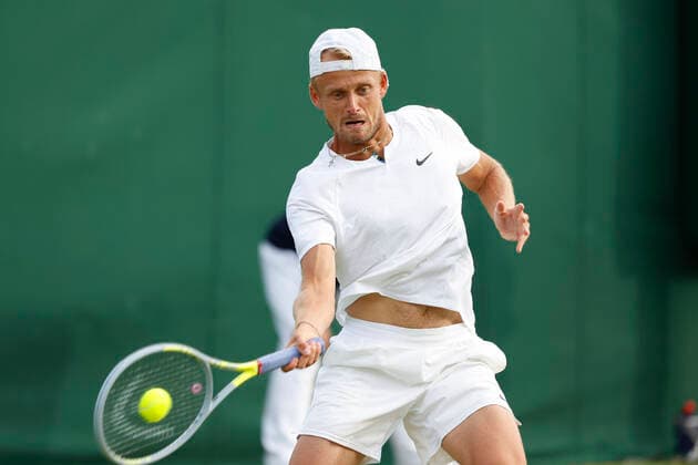 Nicola Kuhn Tennis - Wimbledon 2022 - Grand Slam ITF ATP, Tennis Herren WTA, Tennis Damen - AELTC - London - - Great Britain - 28 June 2022. Copyright: xJuergenxHasenkopfx