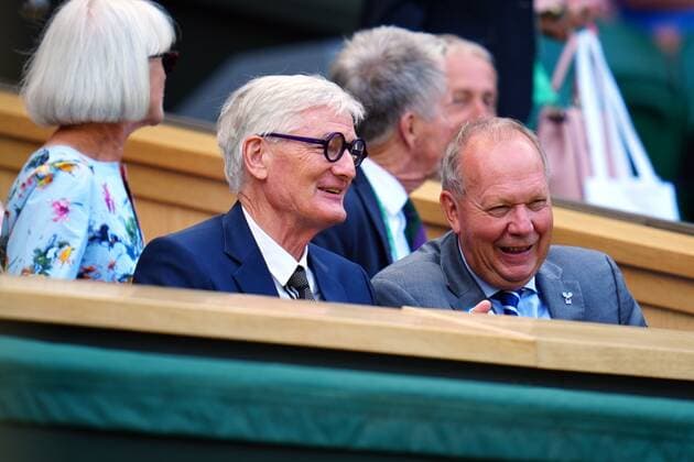 Mandatory Credit: Photo by Javier Garcia Shutterstock (13008249c) James Dyson in the Royal Box on Centre Court Wimbledon Tennis Championships, Day 3, The All England Lawn Tennis and Croquet Club, London, UK - 29 Jun 2022 Wimbledon Tennis Championships, Day 3, The All England Lawn Tennis and Croquet Club, London, UK - 29 Jun 2022  Copyright: xJavierxGarcia Shutterstockx 13008249c