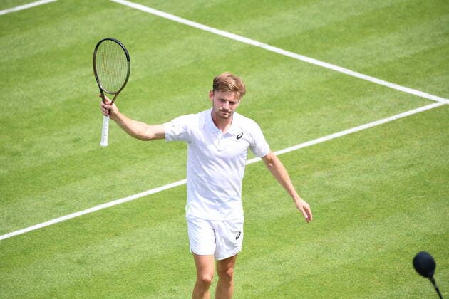 Tennis - Wimbledon 2022 - David Goffin - Belgique TENNIS : Wimbledon 2022 - England - 29 06 2022 ChrysleneCaillaud Panoramic 