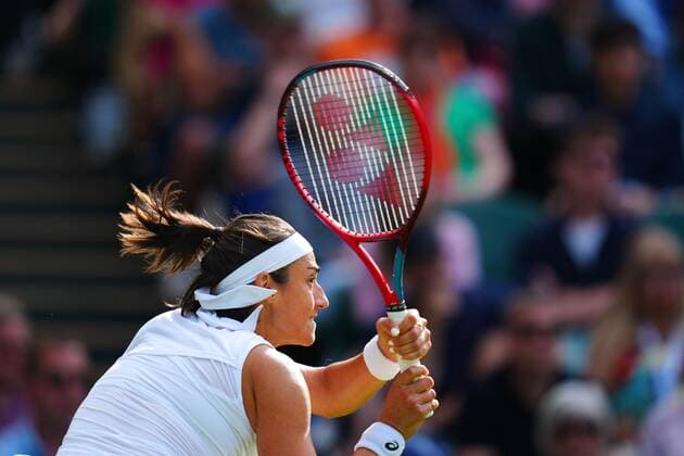 Mandatory Credit: Photo by Javier Garcia Shutterstock (13008249gg) Caroline Garcia during her second round match Wimbledon Tennis Championships, Day 3, The All England Lawn Tennis and Croquet Club, London, UK - 29 Jun 2022 Wimbledon Tennis Championships, Day 3, The All England Lawn Tennis and Croquet Club, London, UK - 29 Jun 2022  Copyright: xJavierxGarcia Shutterstockx 13008249gg