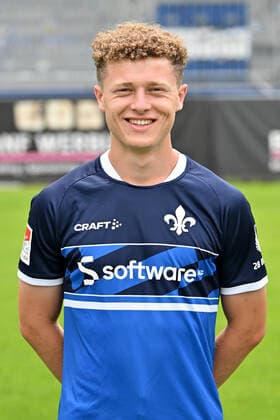 29.06.2022, xfux, Fussball 2.Bundesliga, SV Darmstadt 98 Fototermin Porträttermin 2022 23 xptt, emonline, emspor, v.l. Philipp Sonn, SV Darmstadt 98, 2.BL, Porträttermin 2022 2023 (DFL DFB REGULATIONS PROHIBIT ANY USE OF PHOTOGRAPHS as IMAGE SEQUENCES and or QUASI-VIDEO) Darmstadt