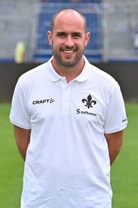 29.06.2022, xfux, Fussball 2.Bundesliga, SV Darmstadt 98 Fototermin Porträttermin 2022 23 xptt, emonline, emspor, v.l. Betreuer Matthias Neumann, SV Darmstadt 98, 2.BL, Porträttermin 2022 2023 (DFL DFB REGULATIONS PROHIBIT ANY USE OF PHOTOGRAPHS as IMAGE SEQUENCES and or QUASI-VIDEO) Darmstadt