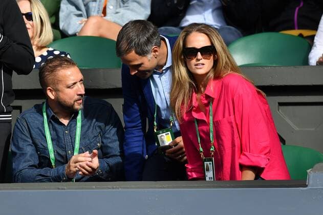 Mandatory Credit: Photo by James Veysey Shutterstock (13008248cu) Kim Murray on Centre Court Wimbledon Tennis Championships, Day 3, The All England Lawn Tennis and Croquet Club, London, UK - 29 Jun 2022 Wimbledon Tennis Championships, Day 3, The All England Lawn Tennis and Croquet Club, London, UK - 29 Jun 2022  Copyright: xJamesxVeysey Shutterstockx 13008248cu