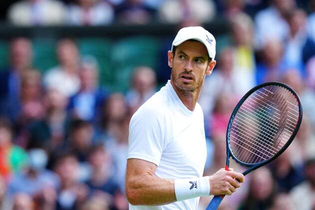 Mandatory Credit: Photo by Javier Garcia Shutterstock (13008249hp) Andy Murray during his second round match Wimbledon Tennis Championships, Day 3, The All England Lawn Tennis and Croquet Club, London, UK - 29 Jun 2022 Wimbledon Tennis Championships, Day 3, The All England Lawn Tennis and Croquet Club, London, UK - 29 Jun 2022  Copyright: xJavierxGarcia Shutterstockx 13008249hp