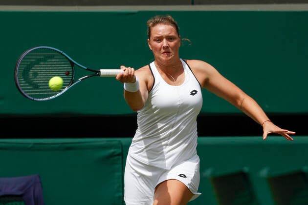 Jule Niemeier (GER) Tennis - Wimbledon 2022 - Grand Slam ITF ATP, Tennis Herren WTA, Tennis Damen - AELTC - London - - Great Britain - 29 June 2022. Copyright: xJuergenxHasenkopfx