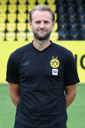 Borussia Dortmund II; 3.Liga, Porträttermin 2022 2023 Pascal Bieler ( Co-Trainer Dortmund )