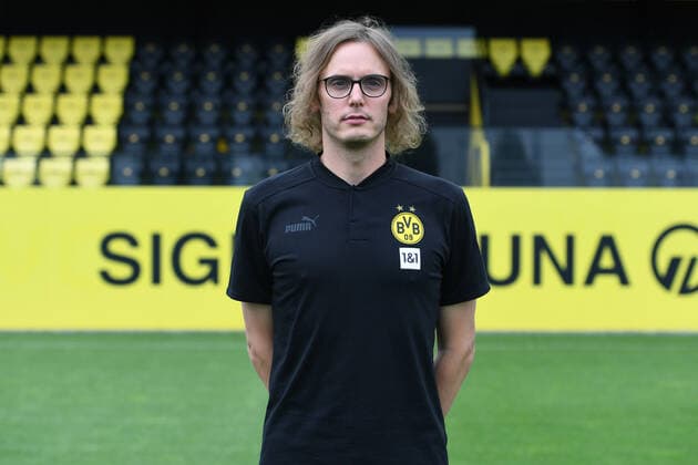 Borussia Dortmund II; 3.Liga, Porträttermin 2022 2023 Jan Frederik Luig ( Videoanalyst )