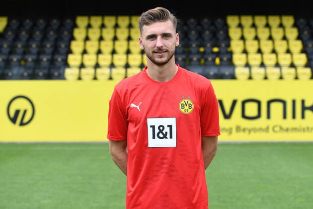 Borussia Dortmund II; 3.Liga, Porträttermin 2022 2023 Marcel Lotka
