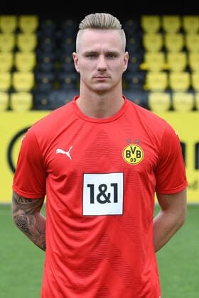 Borussia Dortmund II; 3.Liga, Porträttermin 2022 2023 Luca Unbehaun