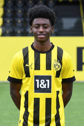 Borussia Dortmund II; 3.Liga, Porträttermin 2022 2023 Prince Aning