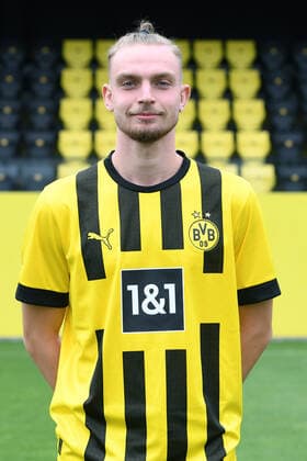 Borussia Dortmund II; 3.Liga, Porträttermin 2022 2023 Bradley Fink