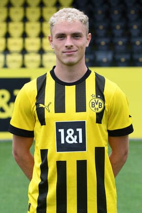 Borussia Dortmund II; 3.Liga, Porträttermin 2022 2023 Timo Bornemann