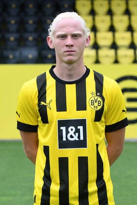Borussia Dortmund II; 3.Liga, Porträttermin 2022 2023 Kolbeinn Birgir Finnsson