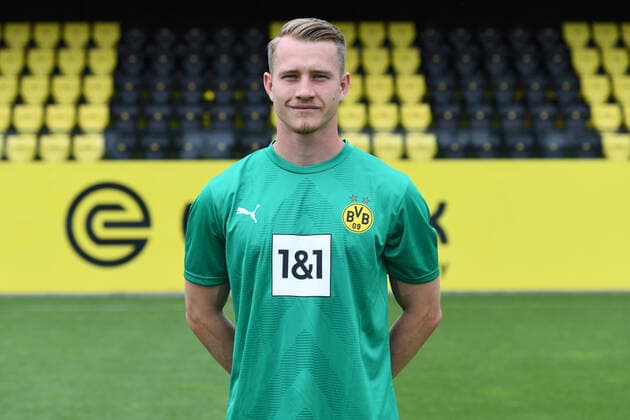 Borussia Dortmund II; 3.Liga, Porträttermin 2022 2023 Niklas Lübcke