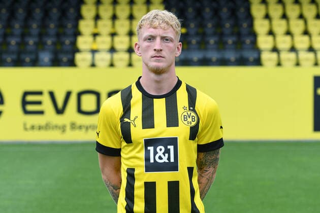 Borussia Dortmund II; 3.Liga, Porträttermin 2022 2023 Valentino Vermeulen
