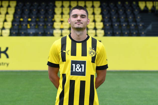 Borussia Dortmund II; 3.Liga, Porträttermin 2022 2023 Mario Suver