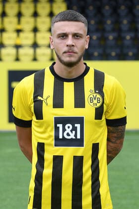 Borussia Dortmund II; 3.Liga, Porträttermin 2022 2023 Can Özkan