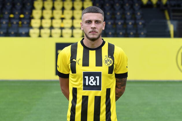 Borussia Dortmund II; 3.Liga, Porträttermin 2022 2023 Can Özkan