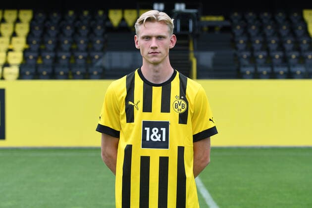 Borussia Dortmund II; 3.Liga, Porträttermin 2022 2023 Ted Tattermusch