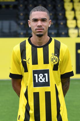 Borussia Dortmund II; 3.Liga, Porträttermin 2022 2023 Justin Njinmah