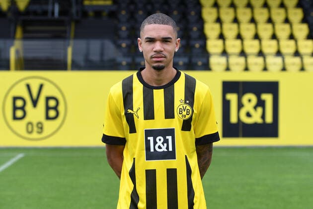 Borussia Dortmund II; 3.Liga, Porträttermin 2022 2023 Justin Njinmah